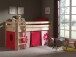Spielbett >PINO< in Kiefer massiv natur lackiert - 210x114x106 (BxHxT)