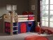 Spielbett >PINO< in Kiefer massiv natur lackiert - 210x114x106 (BxHxT)