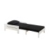 Sessel >PINO< in Kiefer massiv weiß lackiert - 80x68 (BxH)