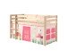 Spielbett >PINO< in Kiefer massiv natur - 210x114x106 (BxHxT)