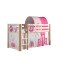 Spielbett >PINO< in Kiefer massiv natur - 210x114x106 (BxHxT)