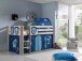Spielbett >PINO< in Kiefer massiv natur - 210x114x106 (BxHxT)