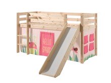 Spielbett >PINO< in Kiefer massiv natur -...