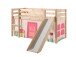 Spielbett >PINO< in Kiefer massiv natur - 210x114x218 (BxHxT)