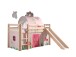 Spielbett >PINO< in Kiefer massiv natur - 210x114x218 (BxHxT)