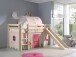 Spielbett >PINO< in Kiefer massiv natur - 210x114x218 (BxHxT)
