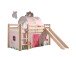 Spielbett >PINO< in Kiefer massiv natur - 210x114x218 (BxHxT)