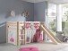 Spielbett >PINO< in Kiefer massiv natur - 210x114x218 (BxHxT)