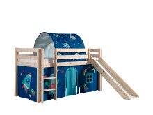 Spielbett >PINO< in Kiefer massiv natur -...