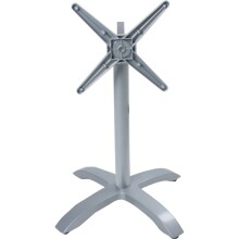 Tischgestell >Picos< in Silber aus Aluminium -...