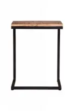 Beistelltisch >IRON< in braun / schwarz - 40x70x30...