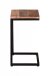 Beistelltisch >IRON< in braun / schwarz - 40x70x30 (BxHxT)