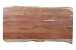 Baumkantentisch >Forrest< in Akazie / schwarz - 200x76x100 (BxHxT)