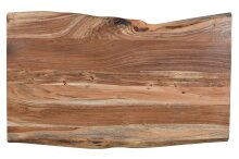 Couchtisch >Coffetable< in Akazie / schwarz - 110x45x65 (BxHxT)