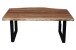 Couchtisch >Coffetable< in Akazie / schwarz - 110x45x65 (BxHxT)