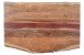 Couchtisch >Coffetable< in Akazie / schwarz - 110x45x65 (BxHxT)