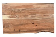Couchtisch >Coffetable< in Akazie / schwarz - 110x45x65 (BxHxT)