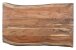 Couchtisch >Coffetable< in Akazie / schwarz - 110x45x65 (BxHxT)