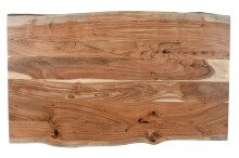 Couchtisch >Coffetable< in Akazie / schwarz - 110x45x65 (BxHxT)