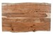 Couchtisch >Coffetable< in Akazie / schwarz - 110x45x65 (BxHxT)