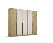 Drehtürenschrank >Artemis< in Eiche Artisan /...