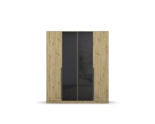 Drehtürenschrank >Artemis< in Eiche Artisan /...