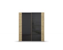 Schwebetürenschrank >Artemis< in Eiche Artisan...