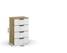 Kommode >Artemis< in Eiche Artisan /...
