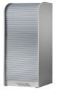 Jalousieschrank >Organizer< in Weiß/Silber -...