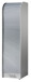 Jalousieschrank >Organizer< in Weiß/Silber - 45x164x40cm (BxHxT)