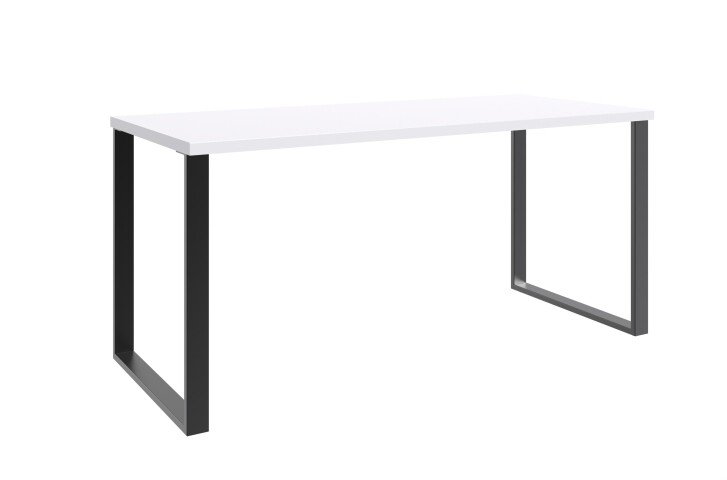 Schreibtisch >HOME DESK< in weiß - 159x75x70cm (BxHxT)