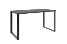 Schreibtisch >HOME DESK< in Graphit - 140x75x70cm...