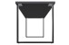 Schreibtisch >HOME DESK< in Graphit - 140x75x70cm (BxHxT)