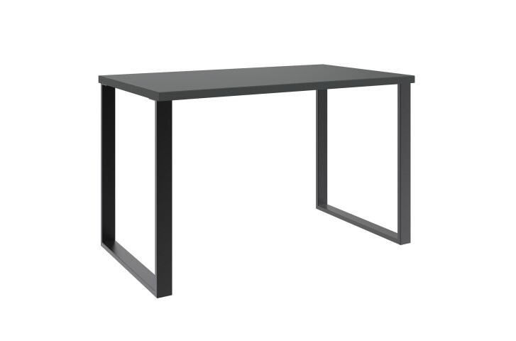 Schreibtisch >HOME DESK< in Graphit - 120x75x70cm (BxHxT)