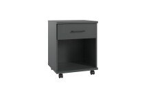 Rollcontainer >HOME DESK< in Graphit - 46x58x40cm...