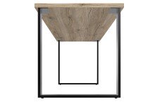 Schreibtisch >HOME DESK< in San Remo Eiche Nachbildung - 140x75x70cm (BxHxT)
