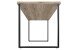 Schreibtisch >HOME DESK< in San Remo Eiche Nachbildung - 140x75x70cm (BxHxT)