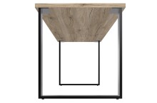 Schreibtisch >HOME DESK< in San Remo Eiche Nachbildung - 120x75x70cm (BxHxT)