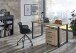 Rollcontainer >HOME DESK< in San Remo Eiche Nachbildung - 46x58x40cm (BxHxT)