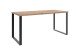 Schreibtisch >HOME DESK< in Plankeneiche Nachbildung - 159x75x70cm (BxHxT)