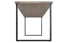 Schreibtisch >HOME DESK< in Eiche Sägerau Nachbildung - 120x75x70cm (BxHxT)