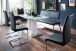 Freischwinger >TIRANA< 2er-Set in anthrazit - 43x100x57cm (BxHxT)