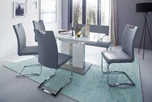 Polsterbank >TIRANA< in anthrazit - 155x85x58cm (BxHxT)