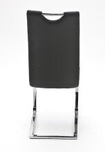 Freischwinger >YANIELLE / KÖLN< 2er-Set in Grau - 43x100x57cm (BxHxT)