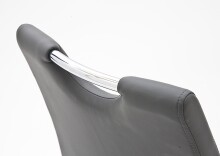 Freischwinger >YANIELLE / KÖLN< 2er-Set in Weiß - 43x100x57cm (BxHxT)