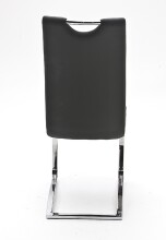 Freischwinger >YANIELLE / KÖLN< 2er-Set in Schwarz - 43x100x57cm (BxHxT)