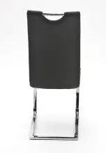 Freischwinger >YANIELLE / KÖLN< 2er-Set in Schwarz - 43x100x57cm (BxHxT)