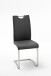 Freischwinger >YANIELLE / KÖLN< 2er-Set in Schwarz - 43x100x57cm (BxHxT)