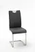 Freischwinger >YANIELLE / KÖLN< 2er-Set in Schwarz - 43x100x57cm (BxHxT)