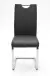 Freischwinger >YANIELLE / KÖLN< 2er-Set in Schwarz - 43x100x57cm (BxHxT)